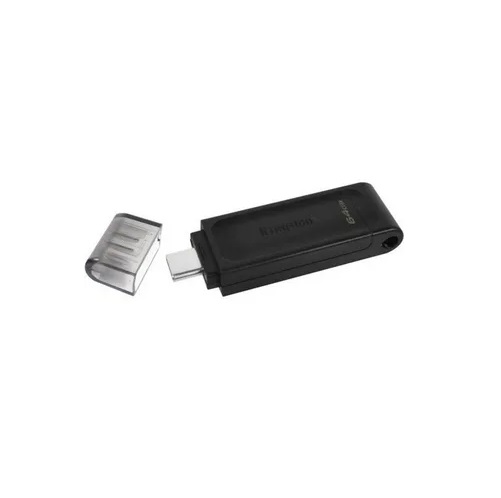 Флешка Kingston DataTraveler 70 USB 128Гб черный