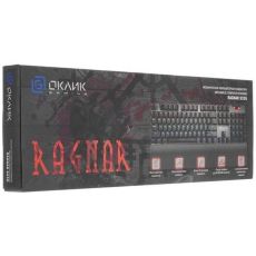 Клавиатура проводная Oklick 935G RAGNAR USB, механическая, черный, [1460068]