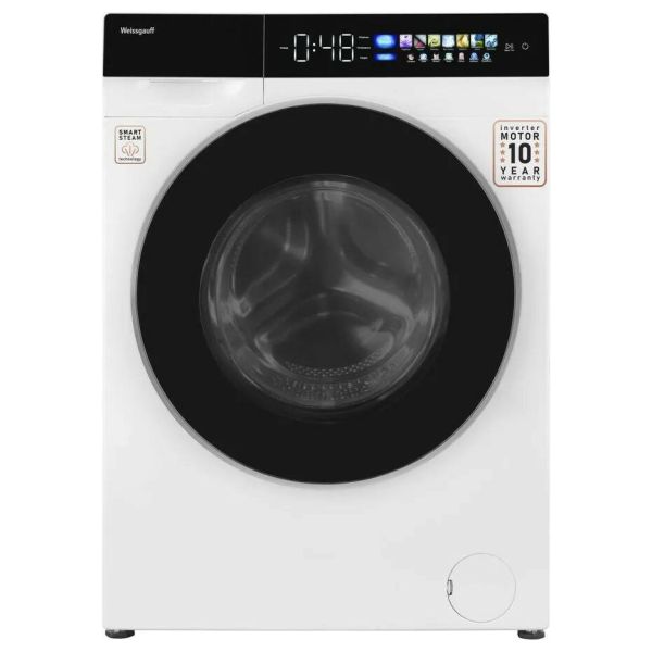 Стиральная машина Weissgauff WM 999 Full Touch DC Inverter Steam фронтальная 10 кг белый